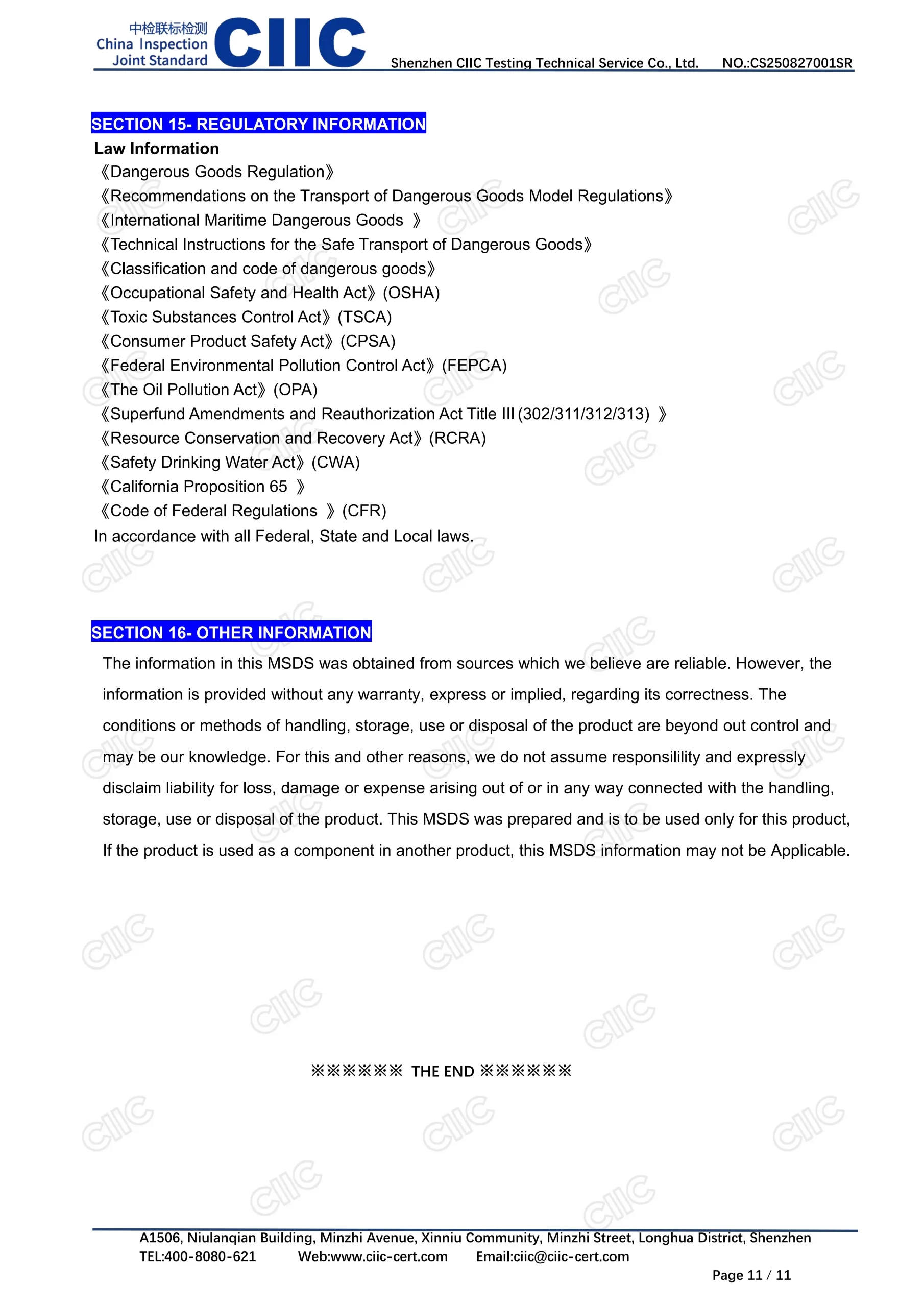 MSDS-6